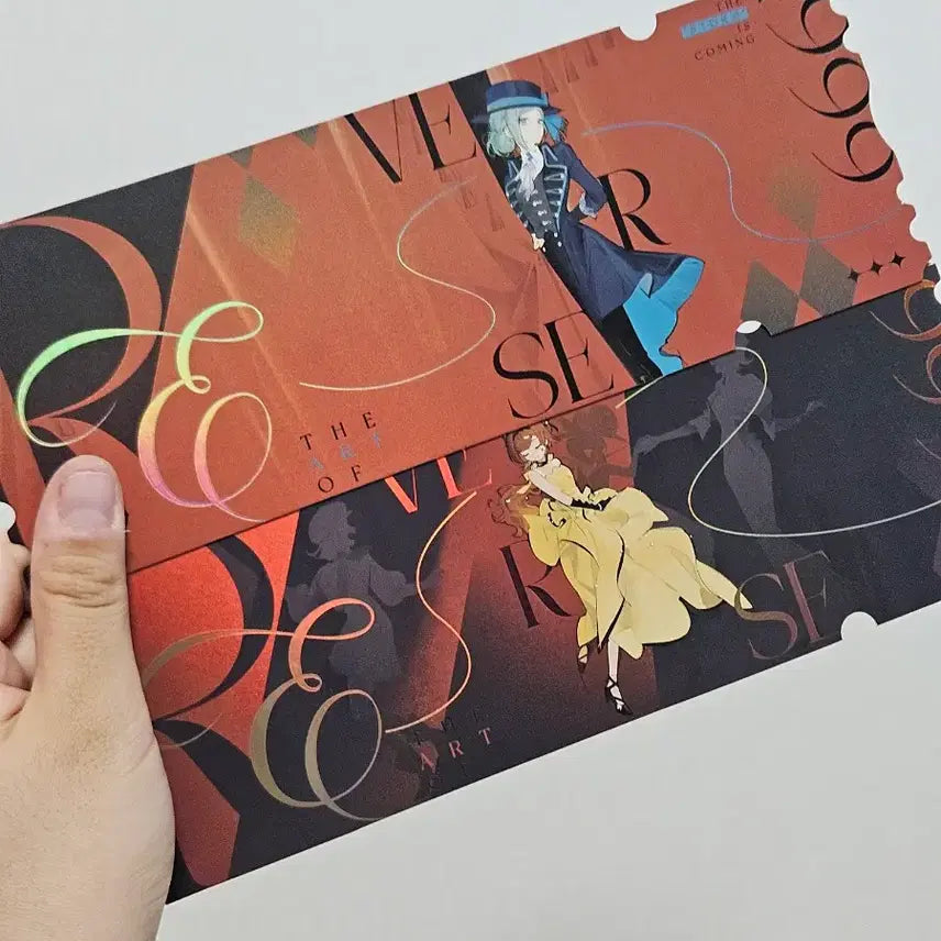 [BUNJANG] Reverse 1999 Artbook Exclusive Ticket (Berthin Sonnet) / 리버스1999 아트북 특전 티켓 / 버틴 소네트