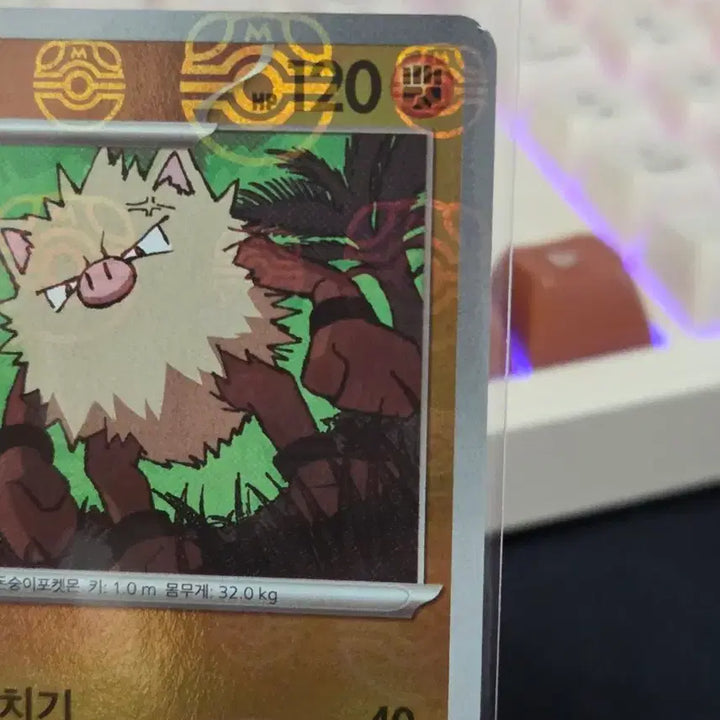 [BUNJANG] Pokemon Card Songeol Monkey Master Ball Mirror / 포켓몬카드 성원숭 마스터볼 미러