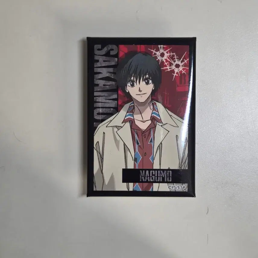 [BUNJANG] Sakamoto Days Nagumo Yoichi Badge Stand / 사카모토데이즈 나구모 요이치 뱃지 스탠드 (급처)