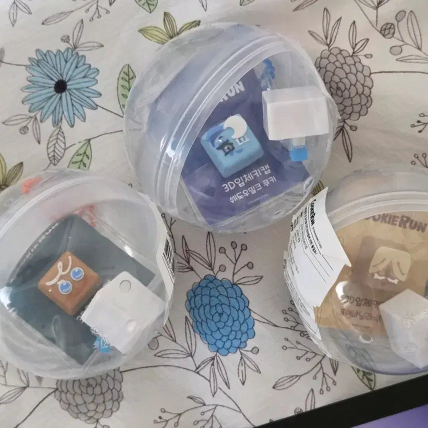 [BUNJANG] Cookierun Kingdom Keyboard Keycap Set - Shadow Milk Cookie, Pure Vanilla Cookie, Yong Cookie Bundle / 쿠키런킹덤 키캡 쉐도우밀크쿠키 퓨어바닐라쿠키 용쿠 일괄