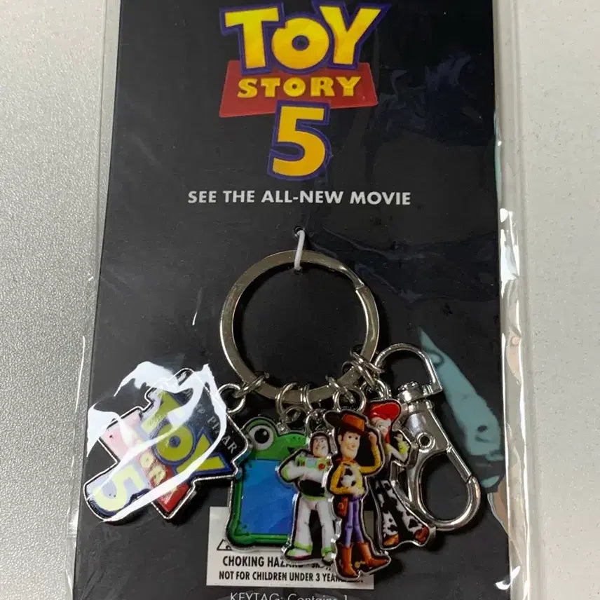 [BUNJANG] Toy Story 5 Lotte Cinema Limited Edition Exclusive Keychain (Key Tag) / 토이스토리 5 키링 (키태그) 롯데시네마 한정판 특전