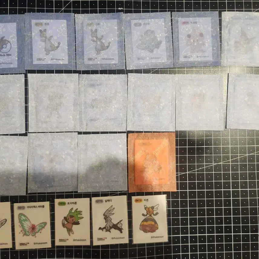 [BUNJANG] Pokemon 30th Anniversary Season 5 Stickers (Tteubuseal) / 포켓몬 띠부씰 시즌5 교환합니다