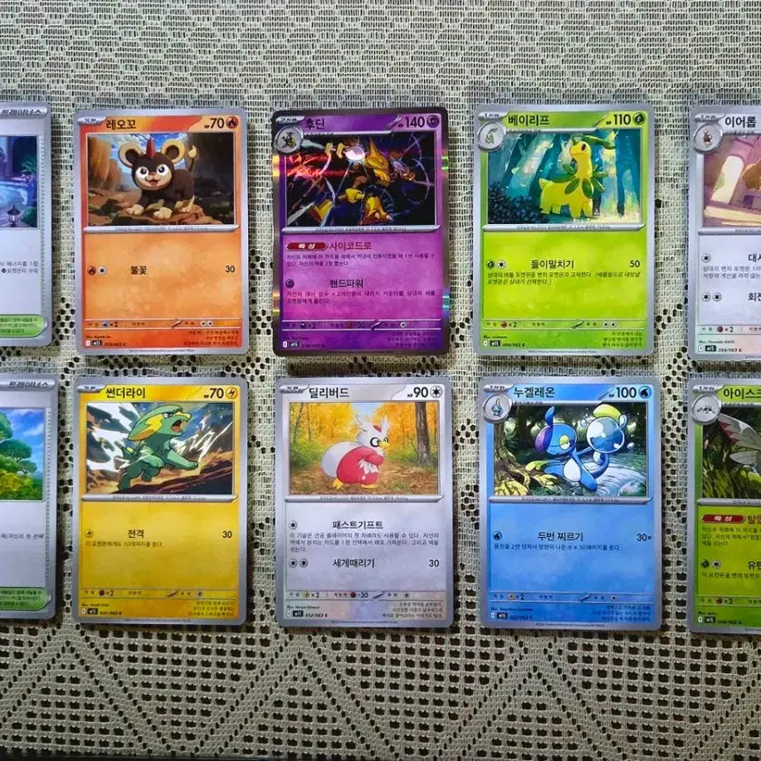 [BUNJANG] Pokemon Card 10-Card Bundle Set / 포켓몬 카드 10종 일괄판매