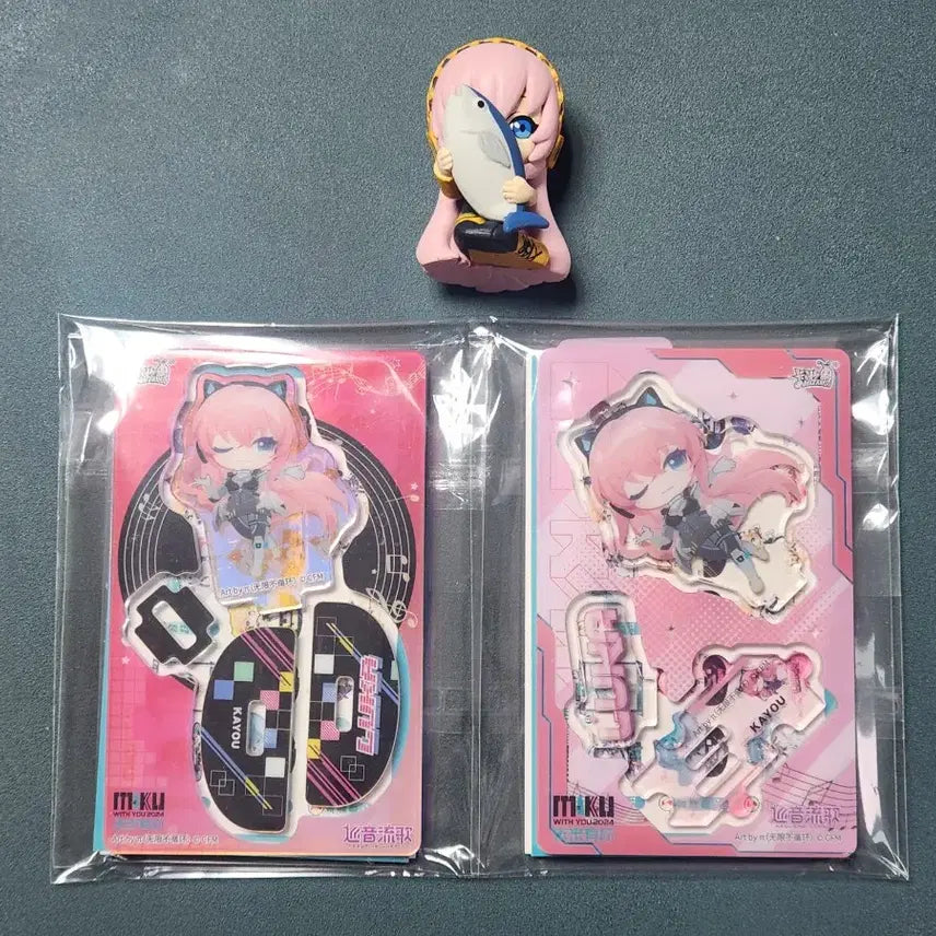 [BUNJANG] Vocaloid Megurine Luka Acrylic Gacha Goods Bundle Set / 일괄)보컬로이드 메구리네 루카 아크릴 가챠 굿즈 판매합니다!