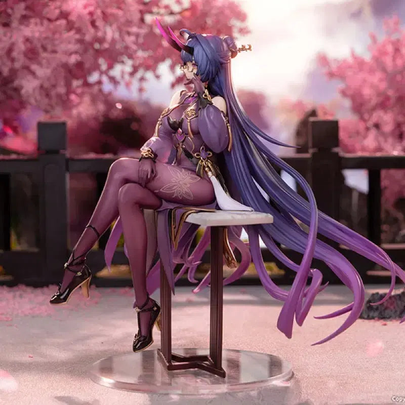 [BUNJANG] Genshin Impact Raiden Mei Herrscher of Thunder Spring Night Wave Figure / 붕괴 3rd 라이덴 메이 번개의 율자 밤의 봄 물결 미소녀 피규어