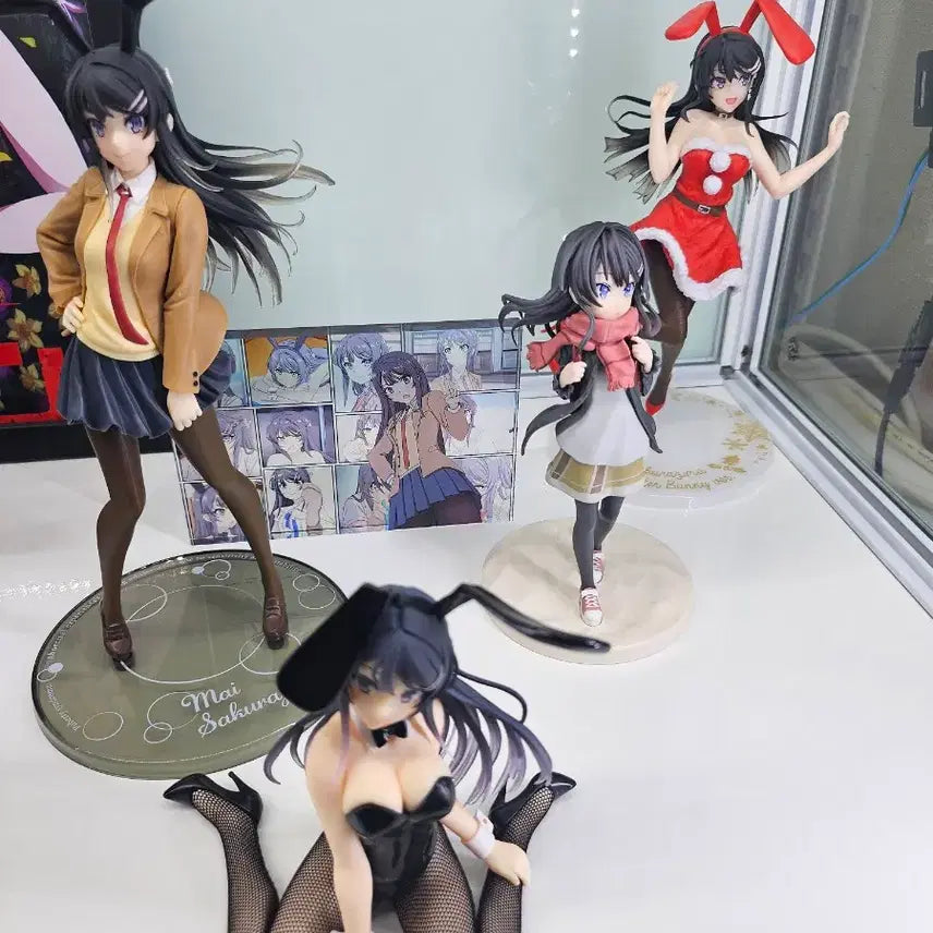 [BUNJANG] Sakurajima Mai Figure Bundle Set / 청춘돼지 사쿠라지마마이 피규어 일괄 판매