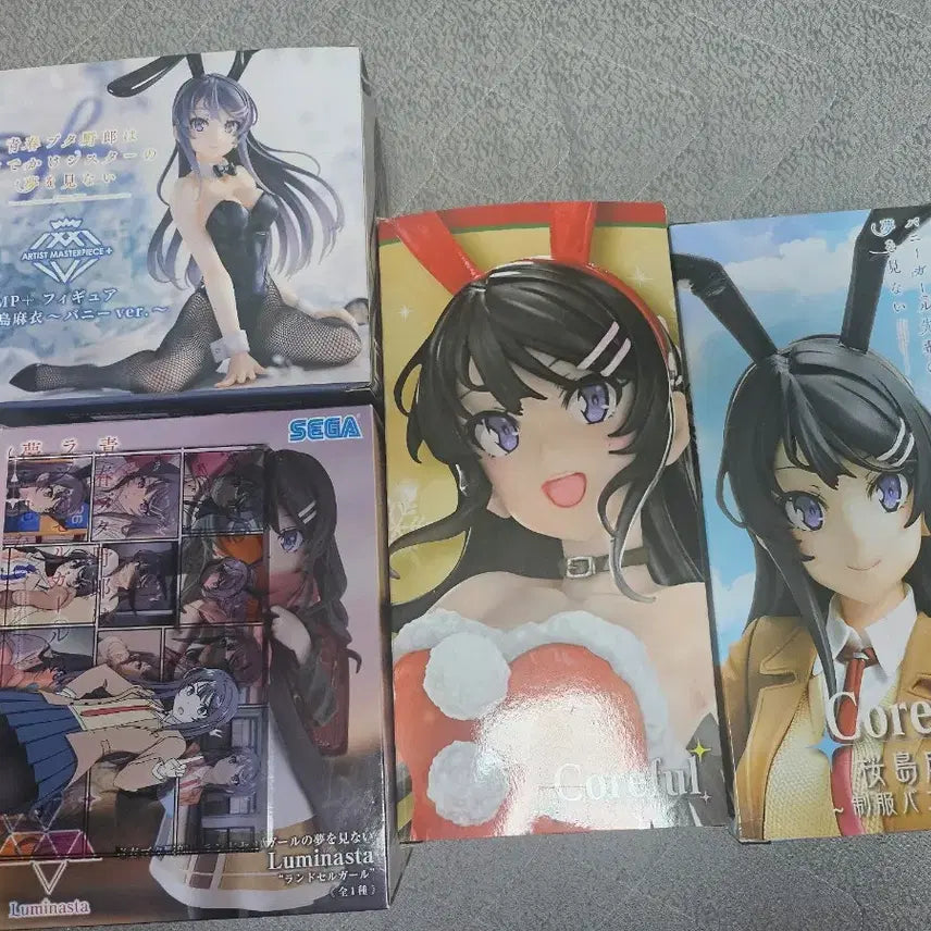 [BUNJANG] Sakurajima Mai Figure Bundle Set / 청춘돼지 사쿠라지마마이 피규어 일괄 판매