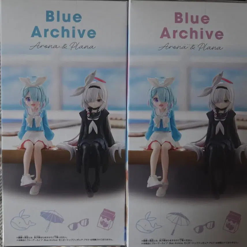 [BUNJANG] Blue Archive Monitor Figure Arona/Prana Set / 블루 아카이브 모니터 피규어 아로나/프라나 세트