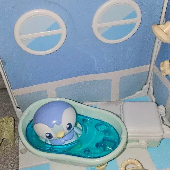 [BUNJANG] Pokemon Pocket Monsters Piplup &amp; Grotle Display Figure / 포케피스 욕실 팽도리 나몰빼미 판매합니다