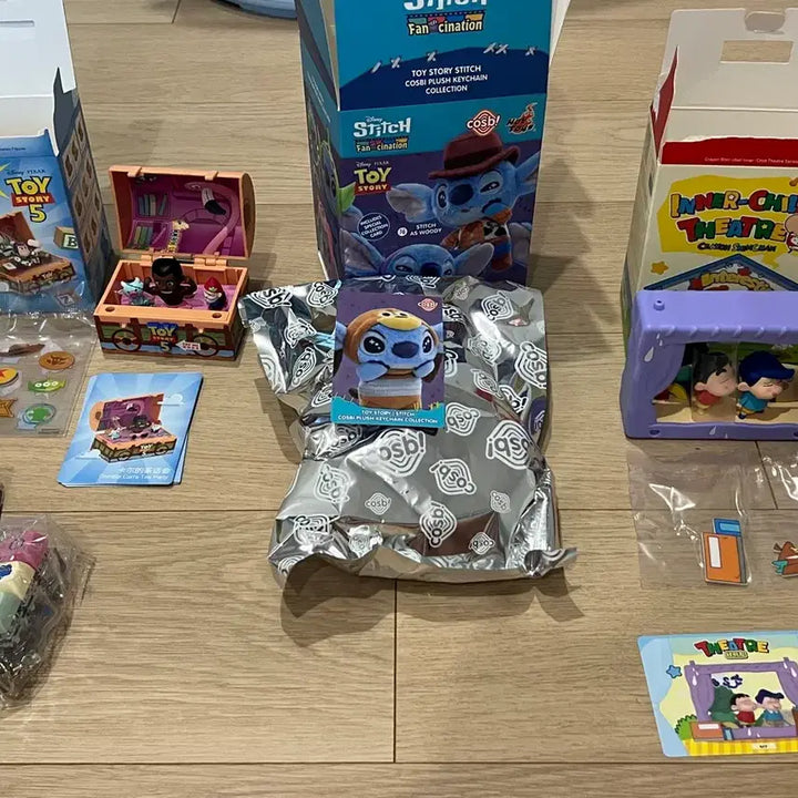 [BUNJANG] Toy Story, Crayon Shin-chan, Stitch Bundle (4 Types) / [정가 이하] 토이스토리, 짱구, 스티치 일괄 (4종)