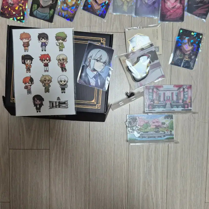 [BUNJANG] Jamttal Mystery Goods Full Set (Excluding 1 Sticker) / (급처)잠뜰 미궁 굿즈  풀셋(스티커 1종 제외)