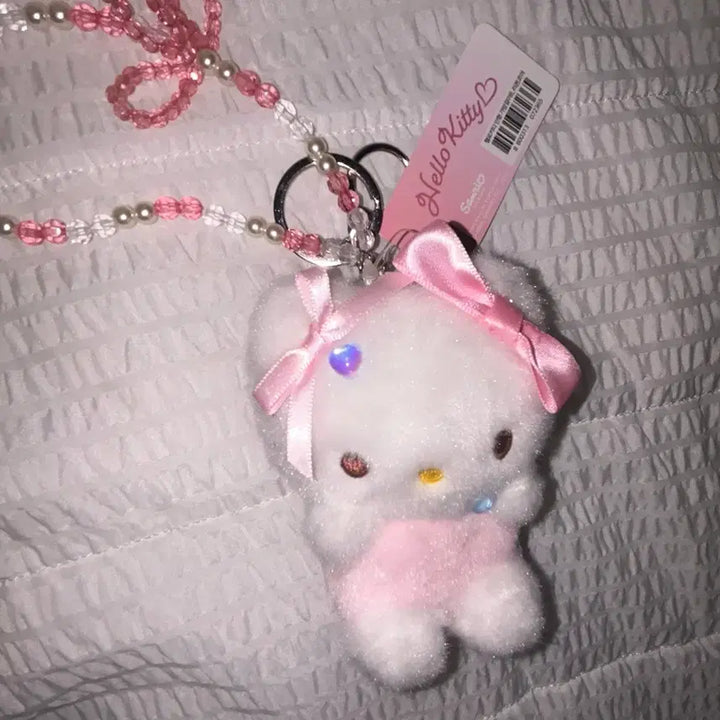 [BUNJANG] Sanrio Ribboncore Hello Kitty Doll Keychain / 산리오 리본코어 헬로키티 인형 키링