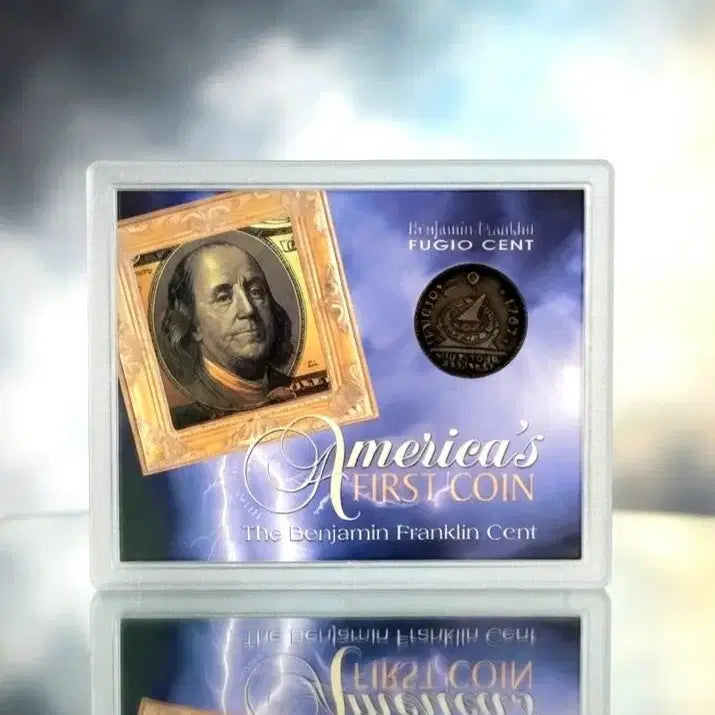 [BUNJANG] 1787 Benjamin Franklin Cent Restrike Coin / 무척귀한 무려250년 전 1787년 발행 미 최초의 restrike주화