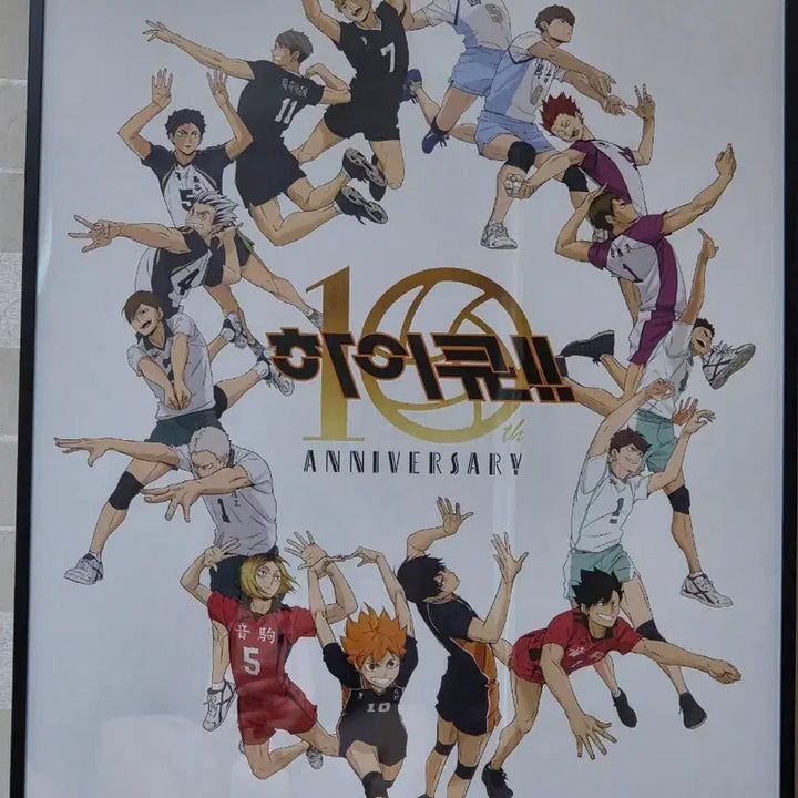 [BUNJANG] Haikyuu!! 10th Anniversary Poster / 하이큐 10주년 포스터