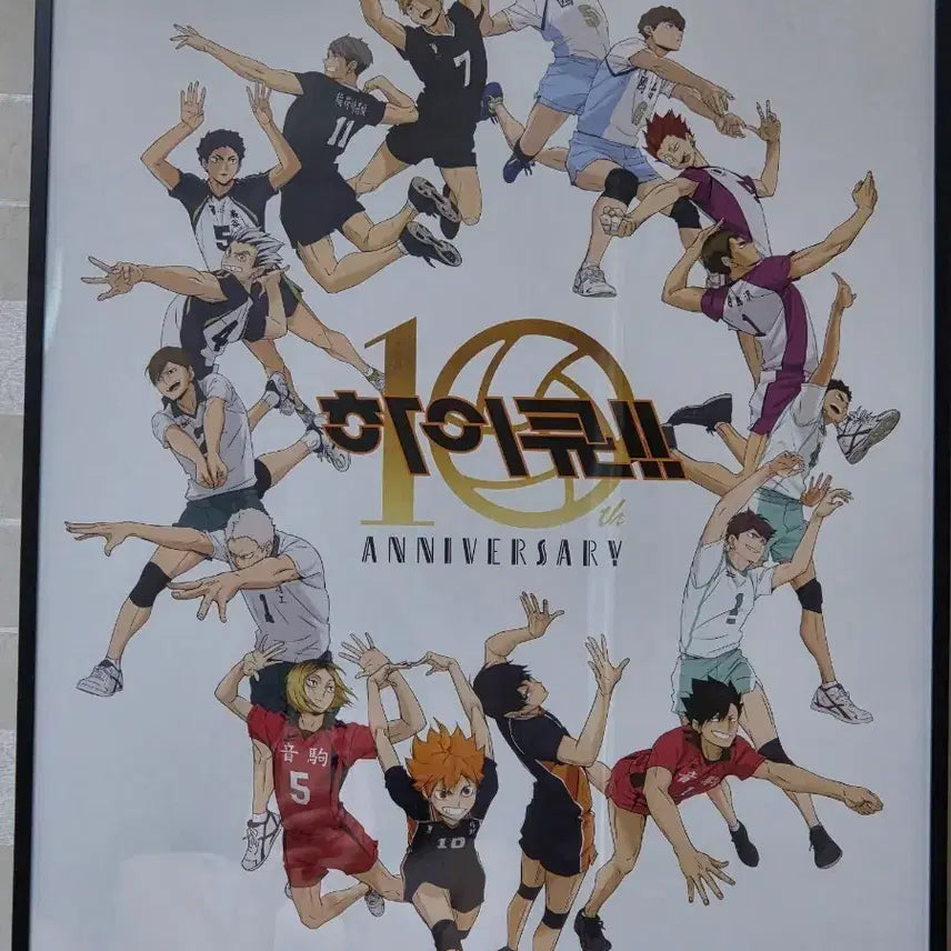[BUNJANG] Haikyuu!! 10th Anniversary Poster / 하이큐 10주년 포스터