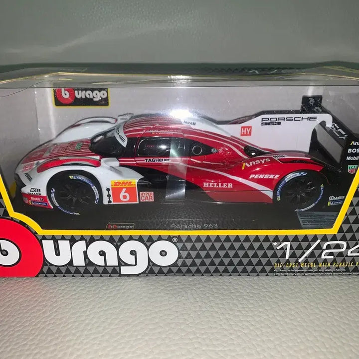 [BUNJANG] Porsche 963 Hypercar 1/24 Diecast Model / [새상품, 무료배송] 정품 포르쉐 963 하이퍼카 1/24 다이캐스트