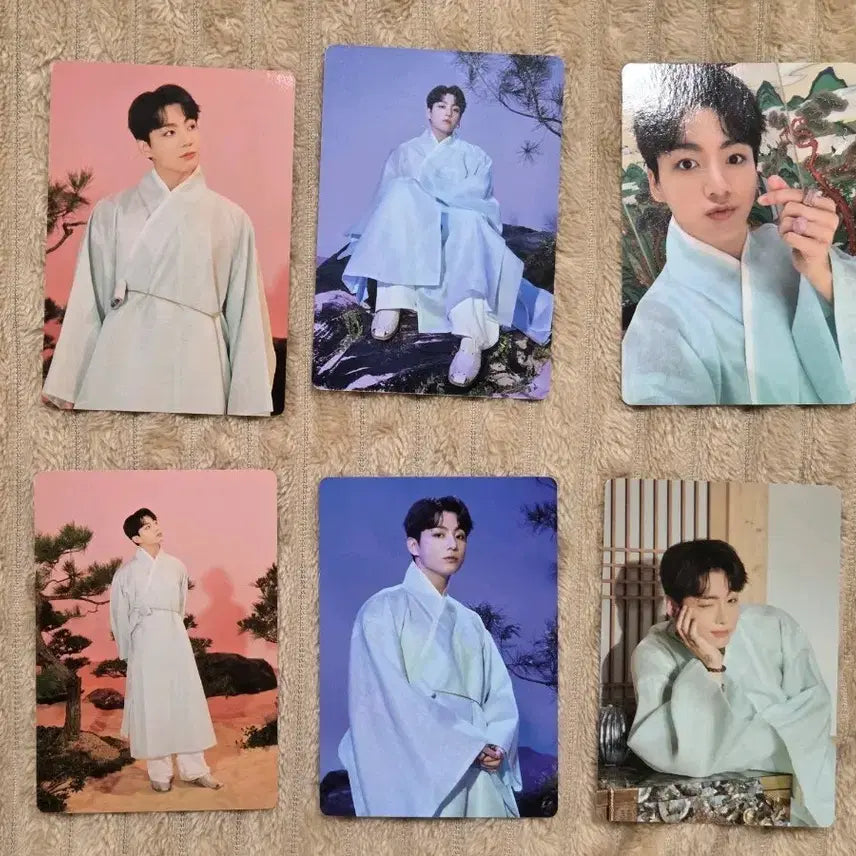 [BUNJANG] Jungkook Dalmajung Photocard Bundle Set (6 types) / 정국 달마중 포카 6종 일괄판매