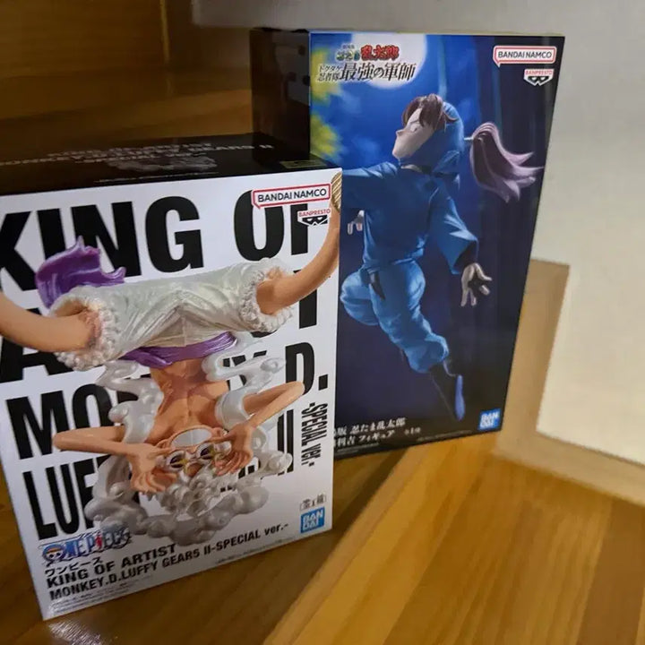 [BUNJANG] King of Artist Nika &amp; Crocodile B-Prize Figure Set (Sealed) / 미개봉)킹오아 니카 + 크로커다일 B상