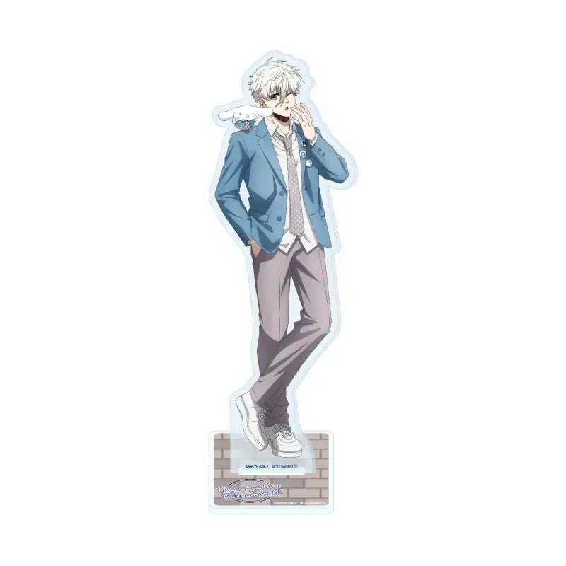 [BUNJANG] Blue Lock Sanrio Characters Collab Acrylic Stand - Seishiro Nagi / 블루 록 산리오 캐릭터즈 콜라보 아크릴 스탠드 - 나기 세이시로