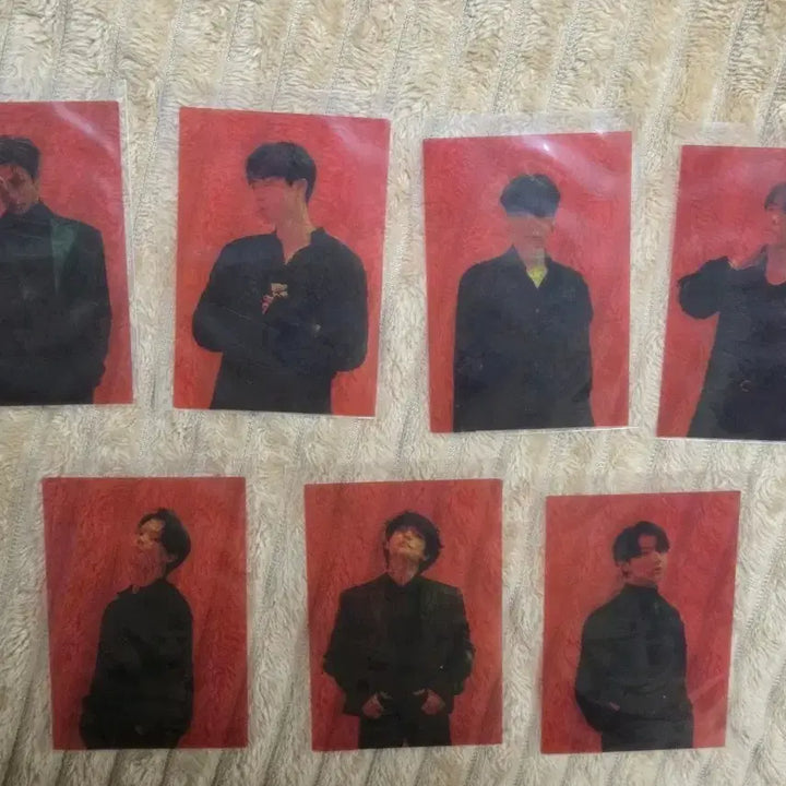 [BUNJANG] BTS MAP OF THE SOUL ON:E Concept Photobook CLUE Version Transparent Photocard / BTS Concept Photobook Photocard