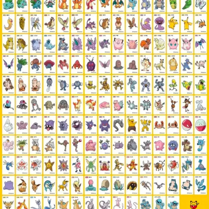 [BUNJANG] Pokemon Season 1 &amp; 2 Complete Set Sticker Collection / 포켓몬 시즌 1 시즌2 띠부씰 전종 판매합니다