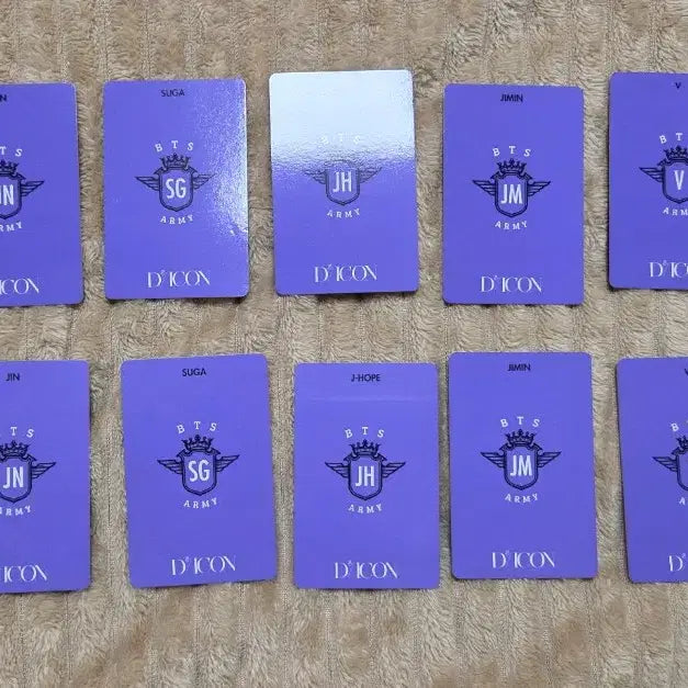 [BUNJANG] BTS DICON Photocard Bundle Set / 방탄소년단 BTS 디아이콘 포카 14장