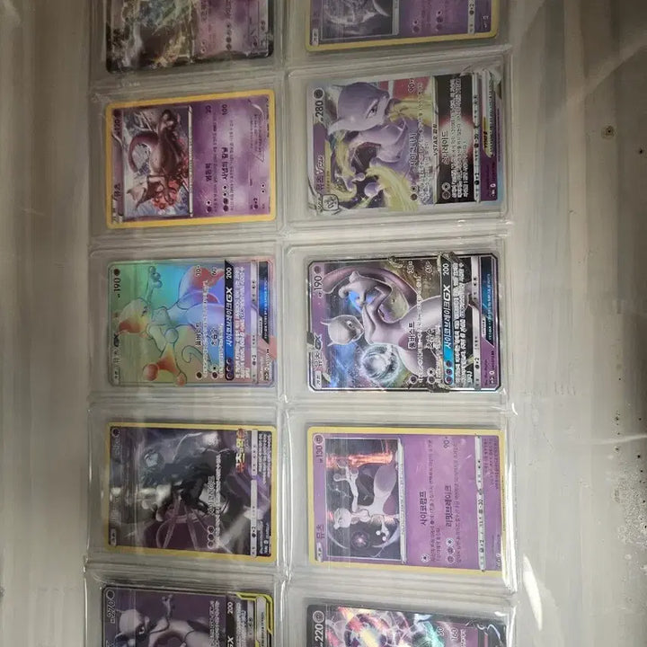 [BUNJANG] Mewtwo Bundle - Ancient Mew + Promo Mew / (포켓몬카드)고대 뮤츠+프로모 뮤츠등 일괄 판매