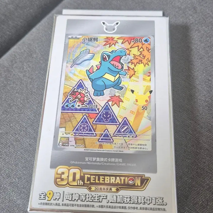 [BUNJANG] Pokemon Card 30th Anniversary Special Edition Promo Card / 포켓몬카드 30주년 기념 프로모 카드 중판 초전브레이커