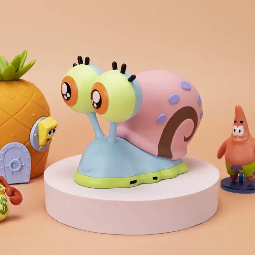 [BUNJANG] SpongeBob Gary Mood Lamp Piggy Bank (Sealed) / [미개봉] 스폰지밥 핑핑이 무드등 저금통