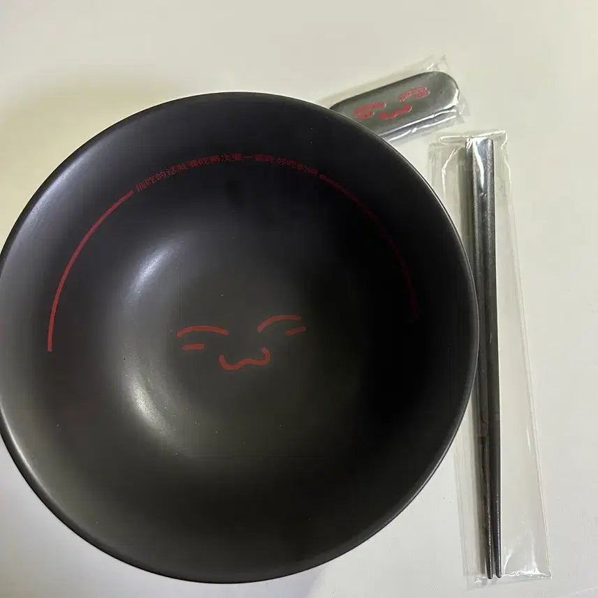 [BUNJANG] NCT DREAM Chenle Ramen Bowl Chopsticks and Chopstick Rest Set / 엔시티드림 천러 라면기 젓가락 수저받침