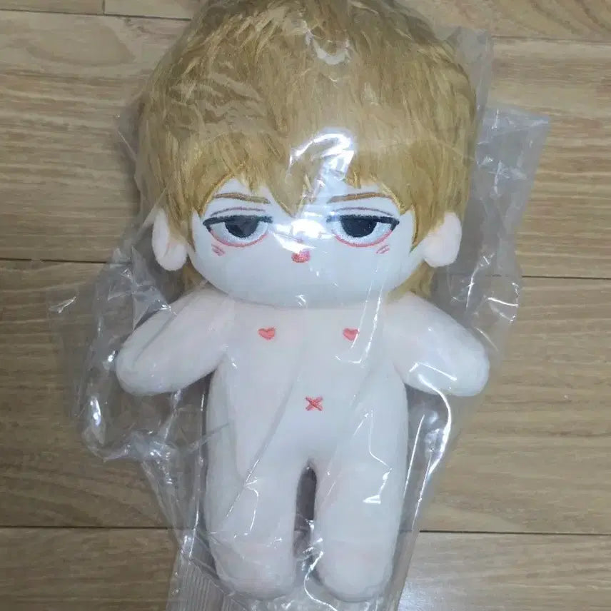 [BUNJANG] Mob Psycho 100 Reigen Arataka 20cm Plush Doll / 모브사이코 100 몹싸 레이겐 아라타카 20깅 누이 인형 비공식