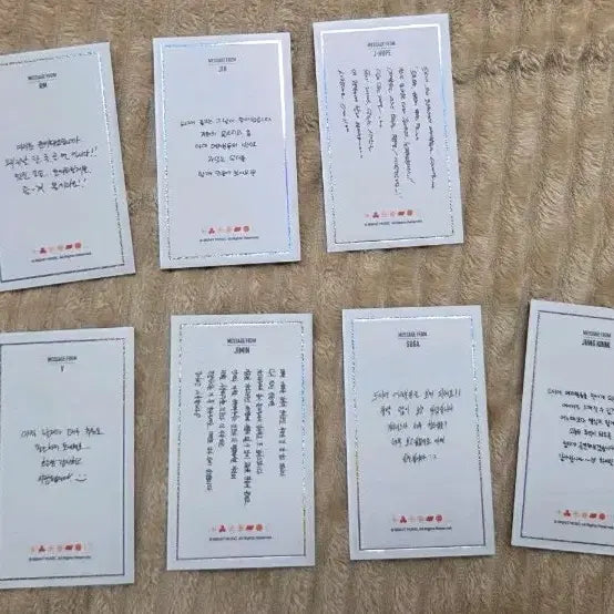 [BUNJANG] BTS Permission to Dance Message Photocard / BTS 퍼투댄 메세지포카 permission to dance
