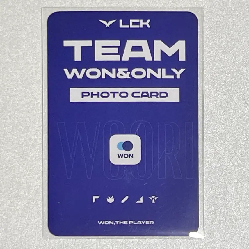 [BUNJANG] LCK Woori Bank Gumayusi Photocard / LCK 우리은행 구마유시 포토카드
