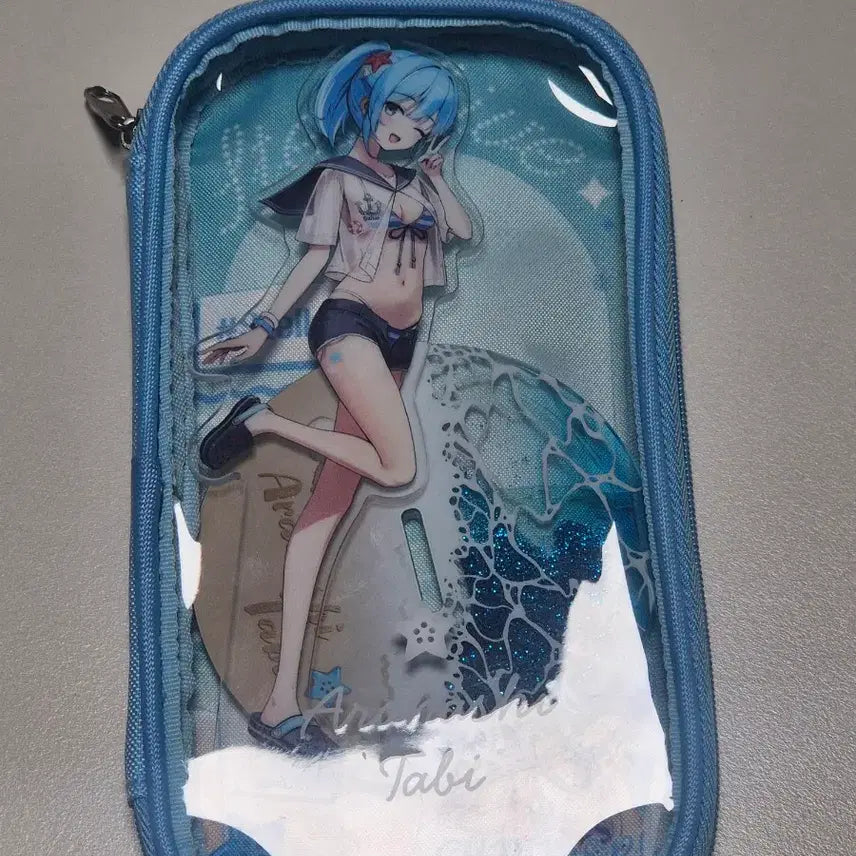 [BUNJANG] Tabi Swimsuit Acrylic Stand &amp; Pouch Set / 타비 수영복 아크릴+파우치