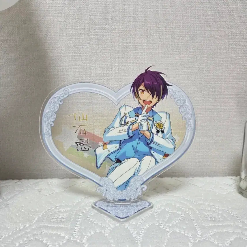 [BUNJANG] Ensemble Stars Shinobu Heart Acrylic 4th Anniversary / 앙스타 시노부 하트아크릴 백정장 아크릴 4주년