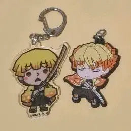 [BUNJANG] Demon Slayer Zenitsu Keyring / 귀칼 젠이츠 키링