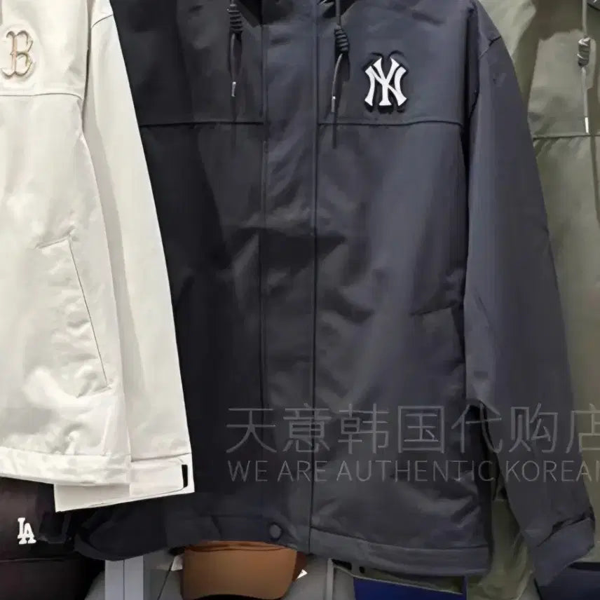 [BUNJANG] MLB Karina Windbreaker Jacket Black XXL / MLB 카리나가 입은 바람악이 기본 새상품 귀한거 저렴히판매해요