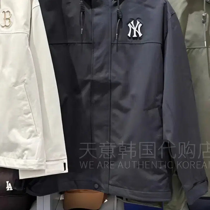 [BUNJANG] MLB Karina Windbreaker Jacket Black XXL / MLB 카리나가 입은 바람악이 기본 새상품 귀한거 저렴히판매해요