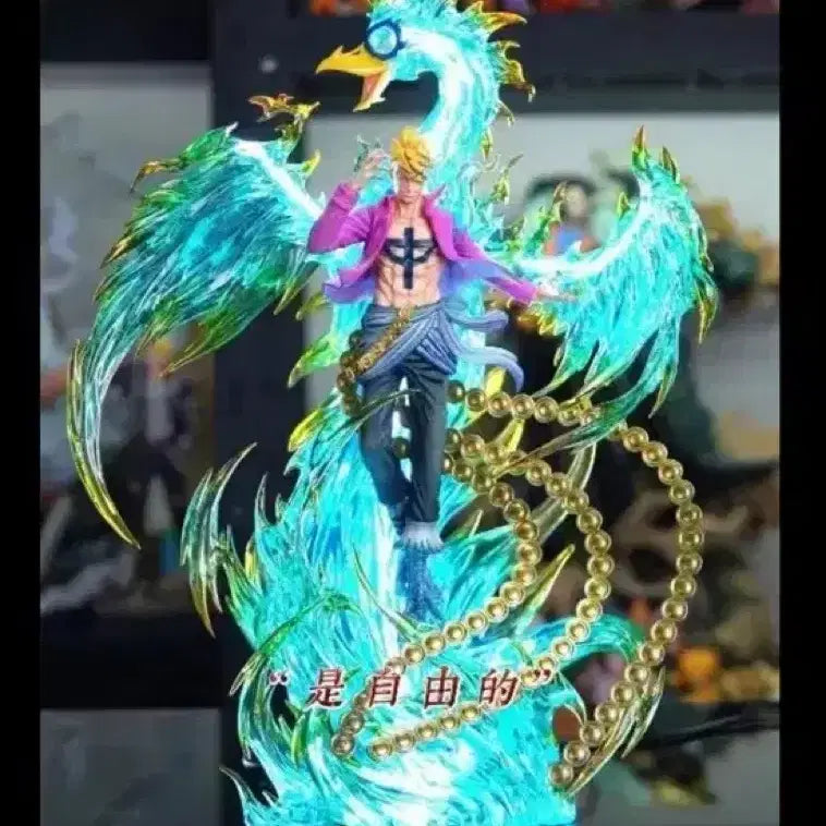 [BUNJANG] One Piece Luffy Marco Resin Figure (Damaged) / (파손품)원피스 Lz마르코 레진 피규어