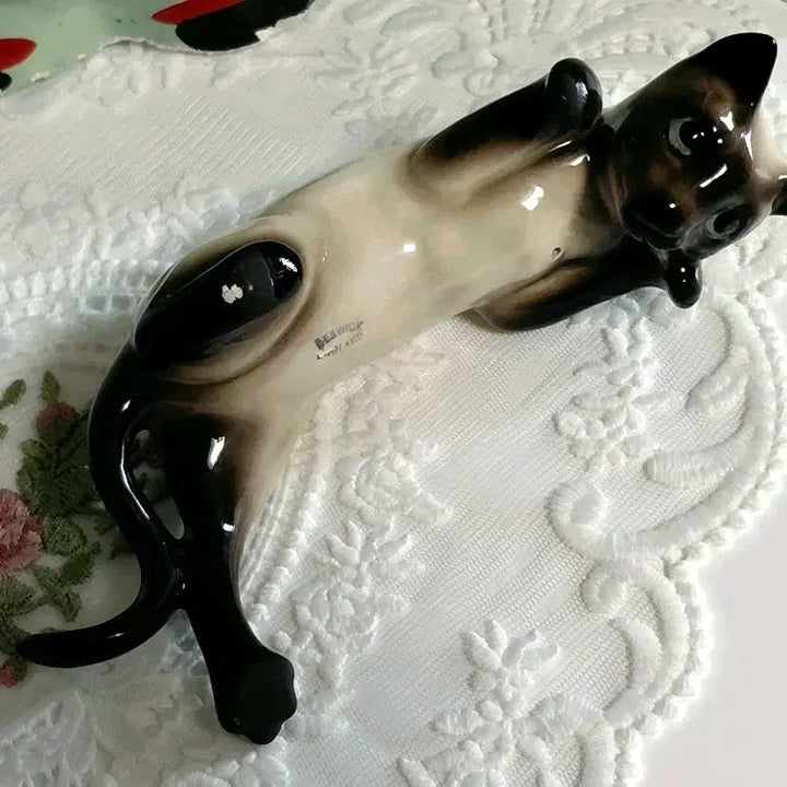 [BUNJANG] Vintage Beswick Siamese Cat Figurine / Vintage)Beswick Siamese 고양이 도자기