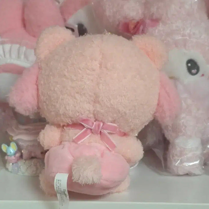 [BUNJANG] Latte Kuma My Melody Mascot Holder Keychain Plush / 무배)라떼쿠마 마이멜로디 마스코트홀더 키링 인형
