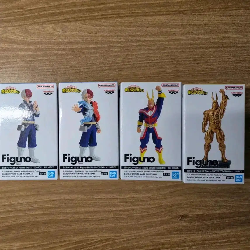 [BUNJANG] Figuno My Hero Academia Shoto &amp; All Might Bundle Figure Set / Figuno 나의히어로아카데미아 쇼토, 올마이트 일괄 피규어