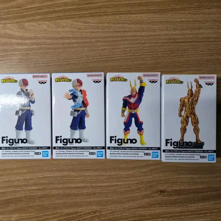 [BUNJANG] Figuno My Hero Academia Shoto &amp; All Might Bundle Figure Set / Figuno 나의히어로아카데미아 쇼토, 올마이트 일괄 피규어
