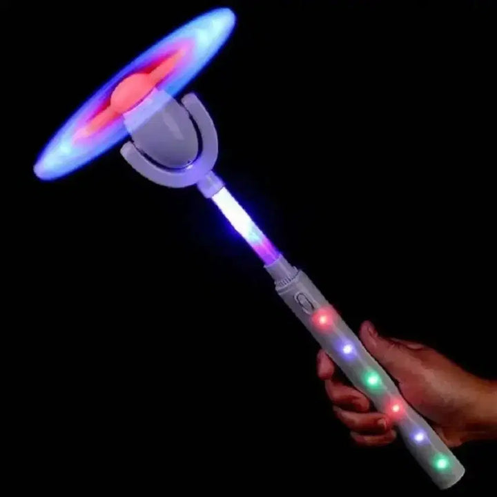 [BUNJANG] LED Light Rotating Pinwheel Cheer Stick / LED 불빛 회전 바람개비 응원봉  축제 야광봉