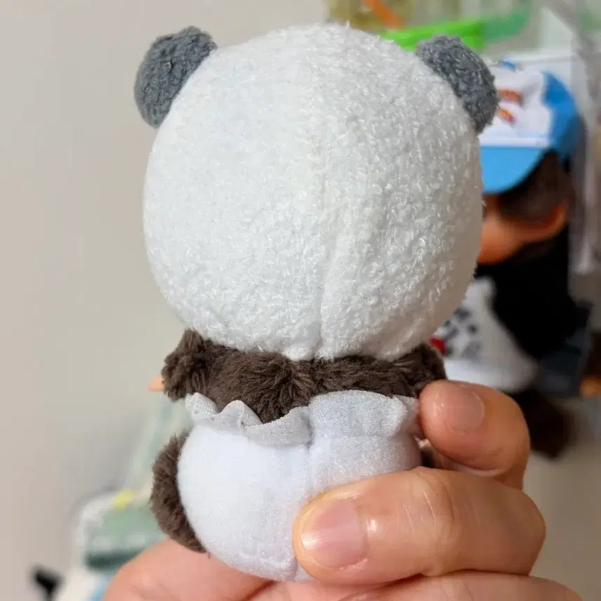 [BUNJANG] Monchhichi Panda Plush Toy / 판다 베이비 몬치치(더이상 가격 인하 x)
