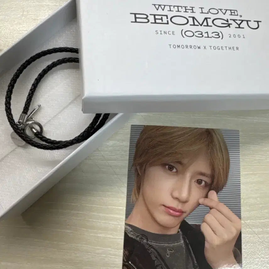 [BUNJANG] TXT Yeonjun Birthday Bracelet With Love / 투바투 범규 생일 팔찌 위드 러브