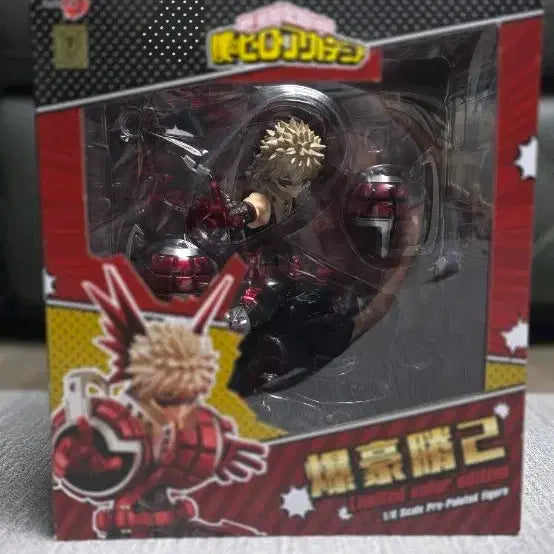 [BUNJANG] My Hero Academia Katsuki Bakugo Kotobukiya Limited Edition Red Figure / 히로아카 바쿠고 코토부키야 한정 레드컬러 피규어