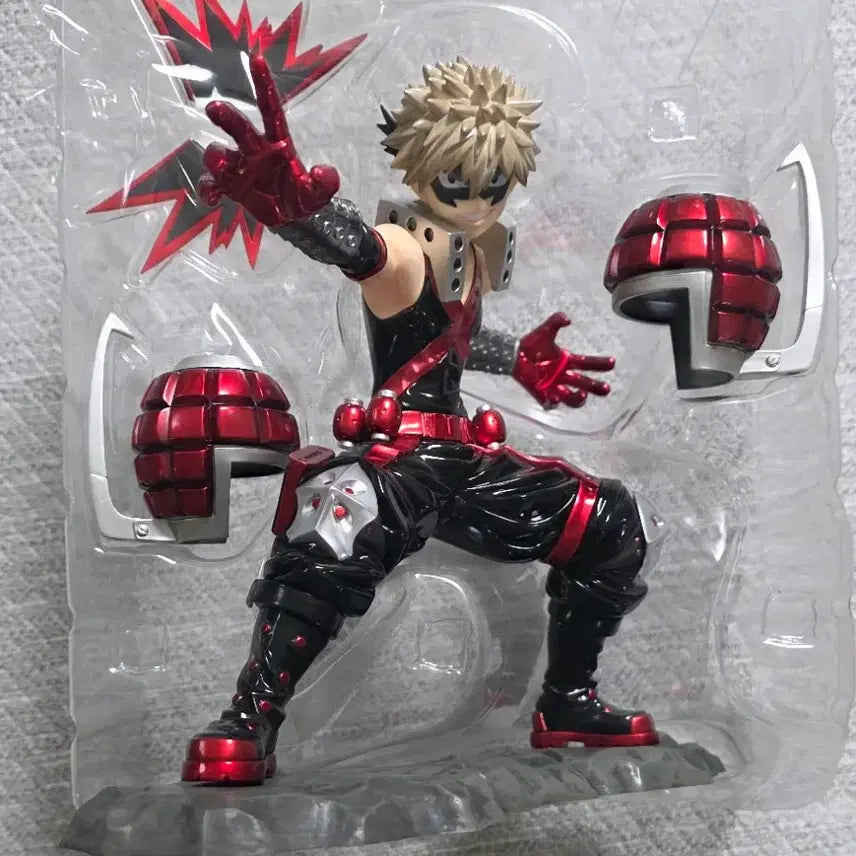 [BUNJANG] My Hero Academia Katsuki Bakugo Kotobukiya Limited Edition Red Figure / 히로아카 바쿠고 코토부키야 한정 레드컬러 피규어