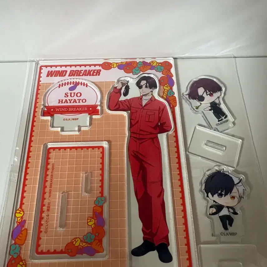 [BUNJANG] Wind Breaker Sakura Acrylic Stand Set / 윈브레 스오 사쿠라 아크릴스텐드 세트로 팔아요