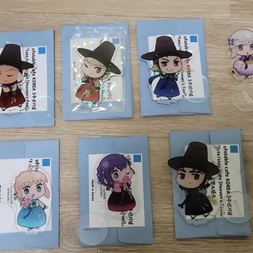 [BUNJANG] Fate/Grand Order Hanbok Acrylic Standee Bundle / fate 페이트 페스나 한복 아크릴스탠드 일괄판매